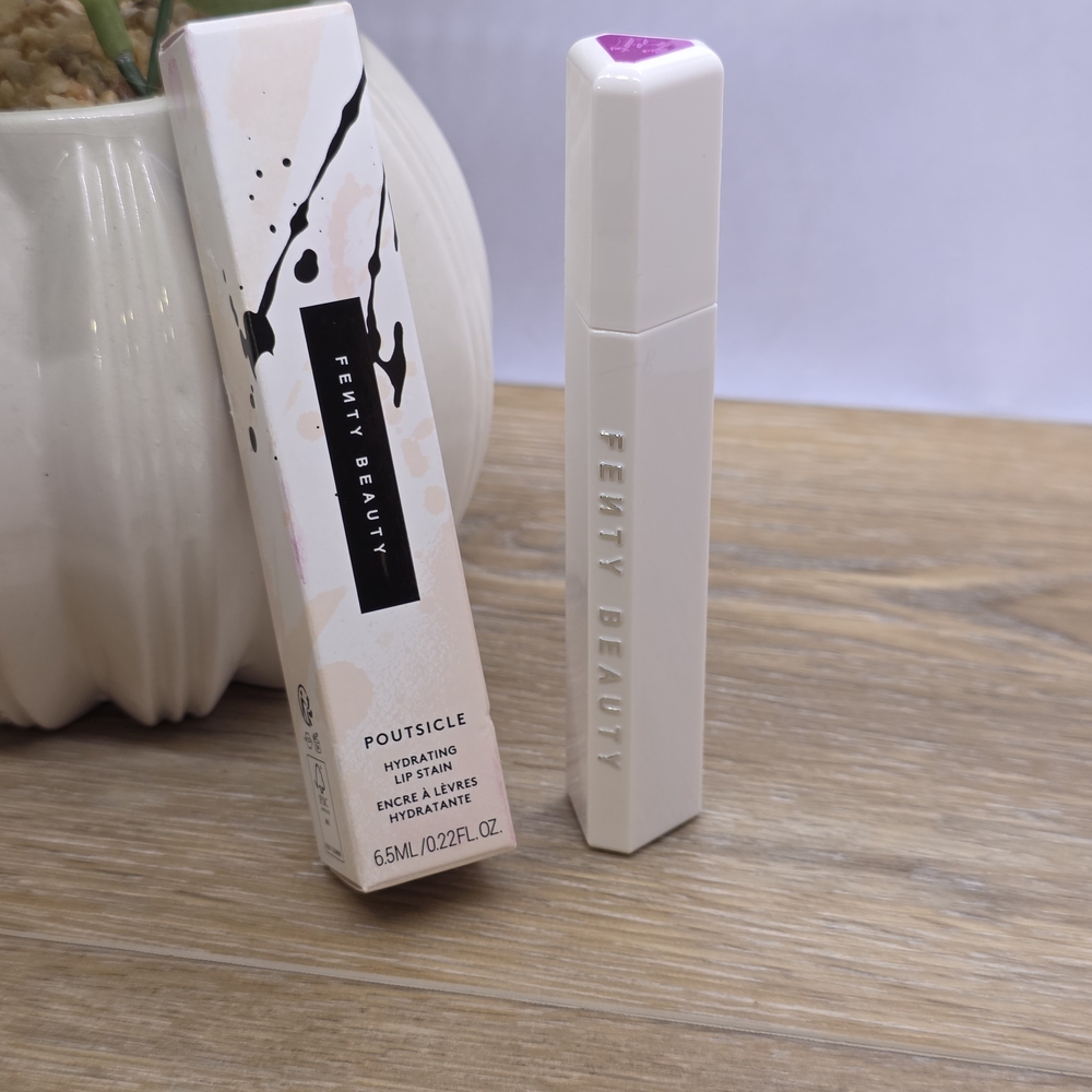 Fenty Beauty Poutsicle Hydrating Lip Stain - Gem And I Purple New In Box Unused
